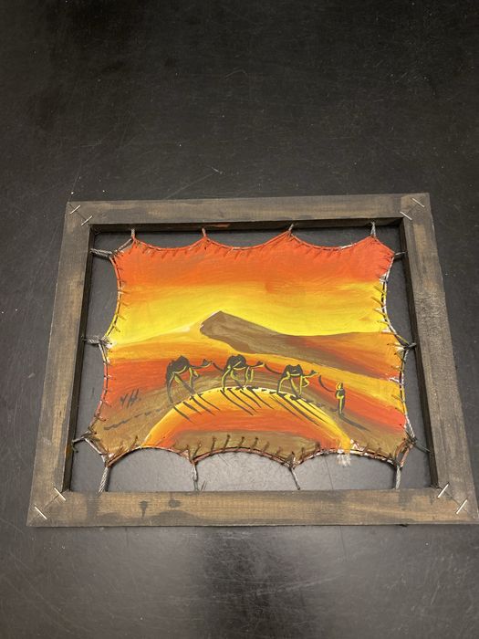 Obrazek sahara 24 x 20 recznie malowany