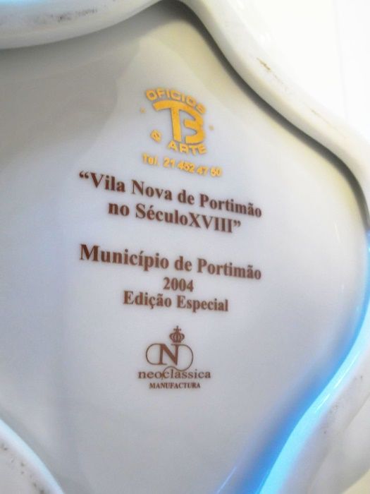 fantástica taça-porcelana Neoclassica-Vila Nova de Portimão Sec. XVIII
