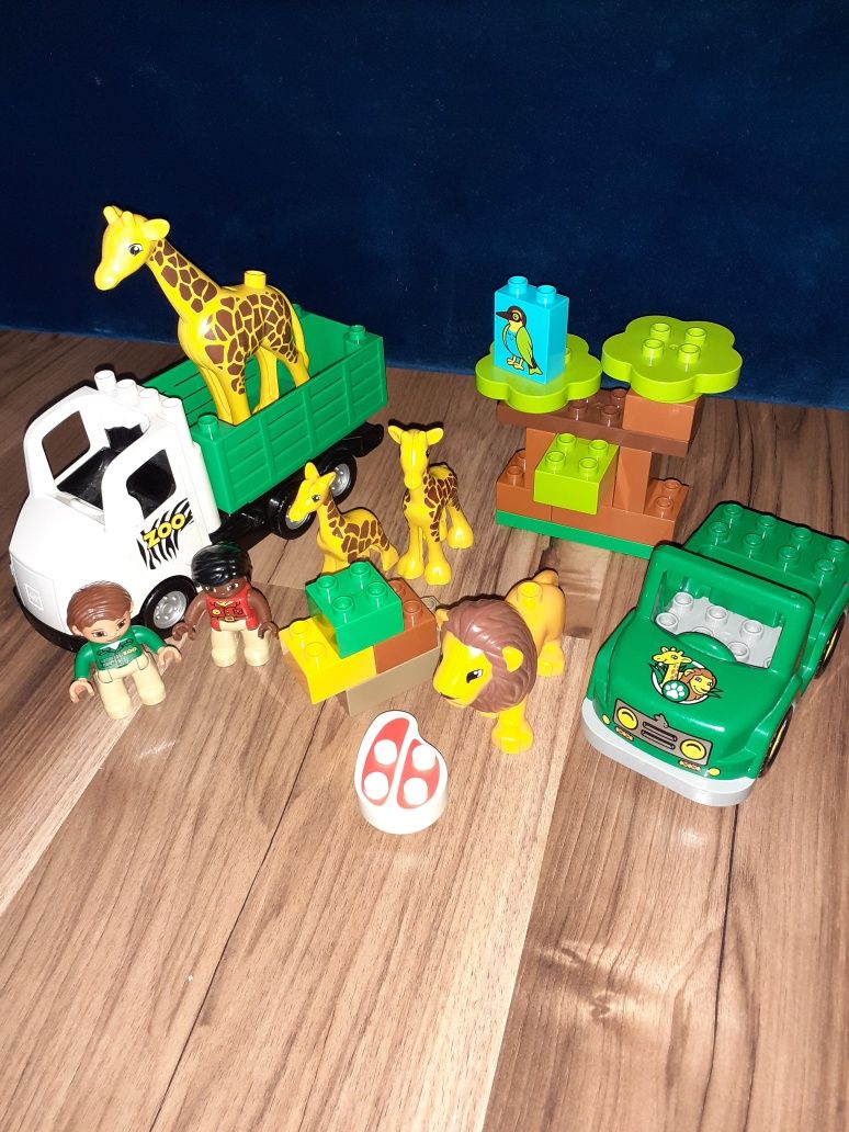 Lego Duplo Safari 10802 i 6172 GRATIS 2 żyrafy