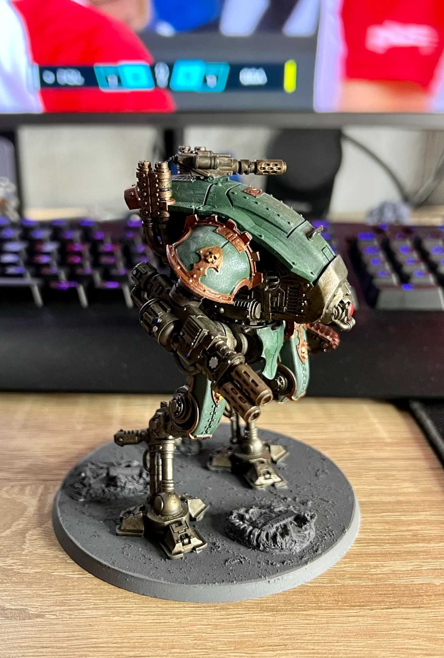 Druk 3d Warhammer 40k Imperial Knight Armiger Warglaive hobby