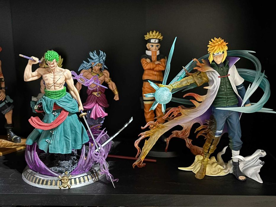 Zestaw figurek z anime  (Naruto, DBZ, OnePiece, DemonSlayer)