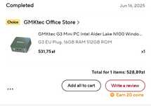 Mini PC Intel N100 16GB 512GB 8W k8s Proxmox Raspberry Home Assistant