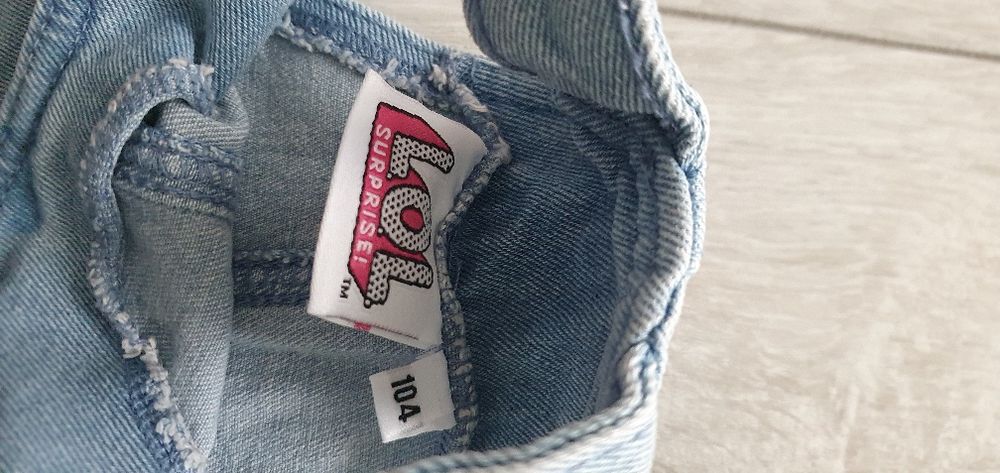 Sukienka jeans 104cm