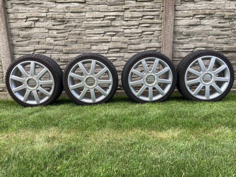 Audi s-line 5x100/5x112 18 cali+ opony 225/40