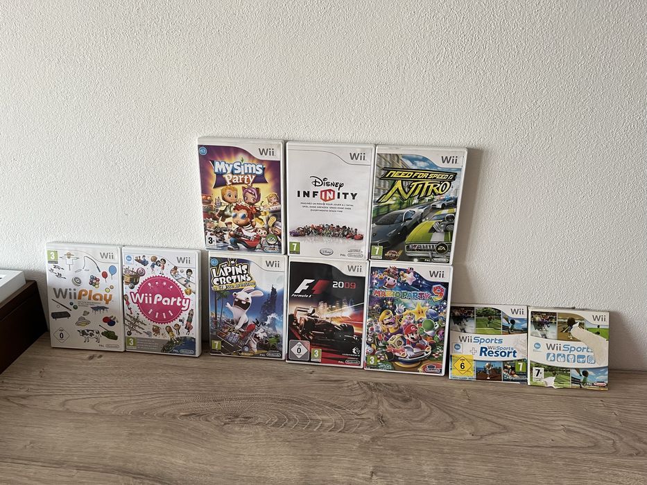Lote de jogos Wii originais