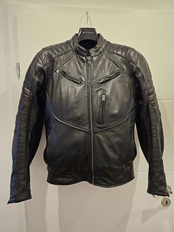 Skórzana kurtka motocyklowa Modeka 46 kolor czarny - jak nowa