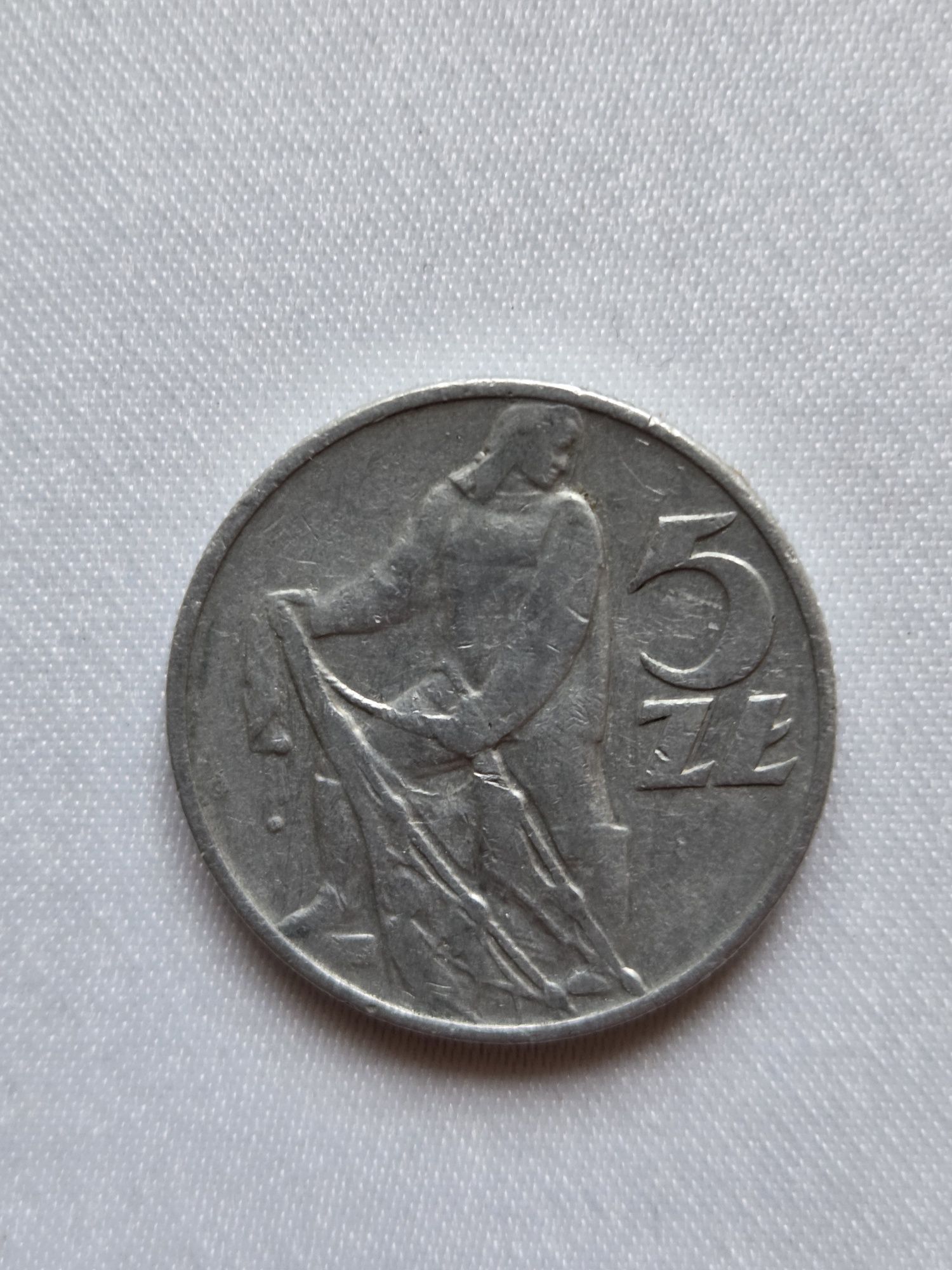 Moneta 5 zł. z 1971 roku
