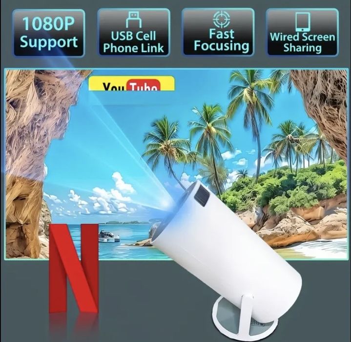 Міні проектор 1080P Full HD/пректор/міні кінотеатр