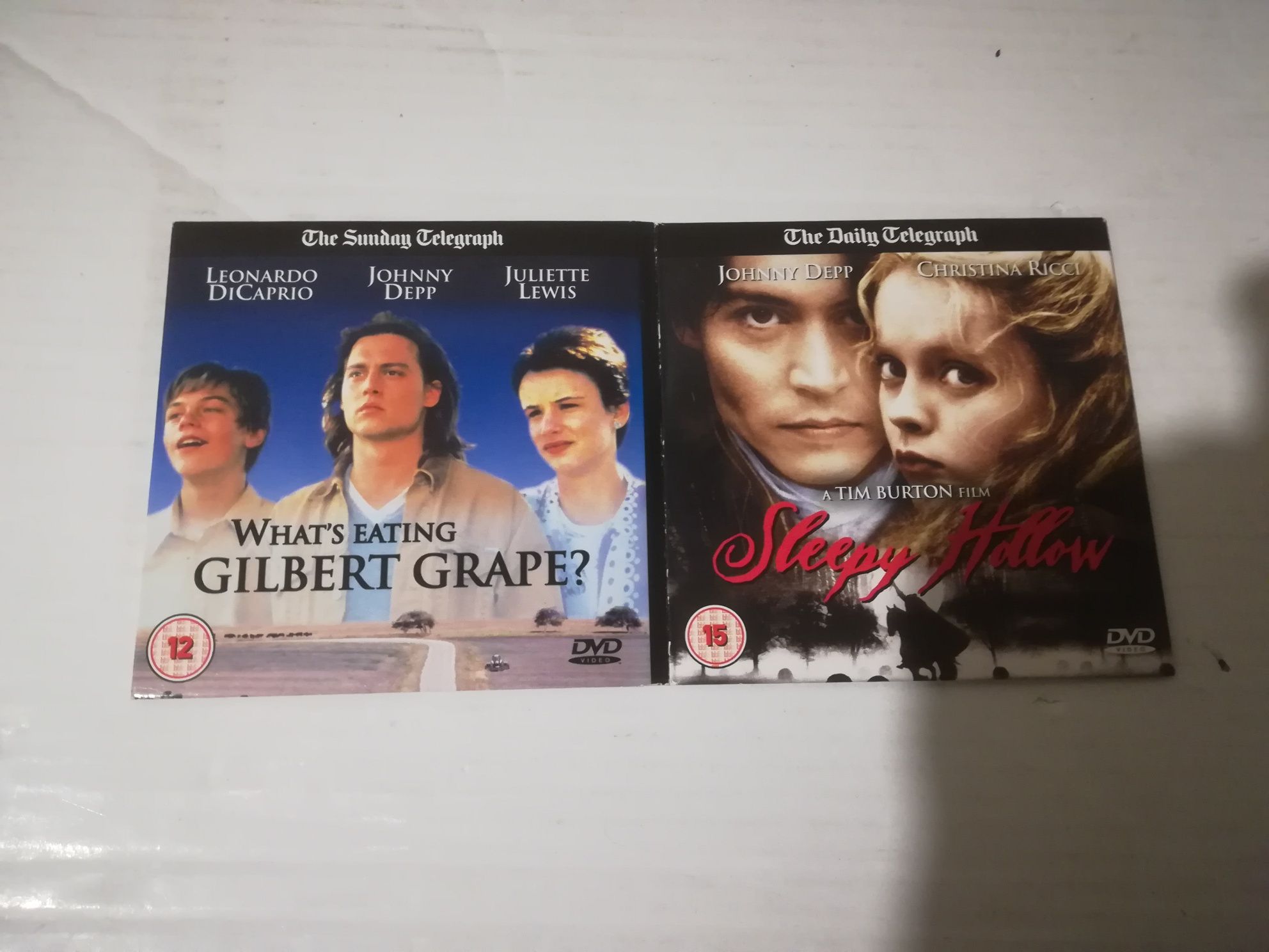 Filmy DVD z Johnny Depp