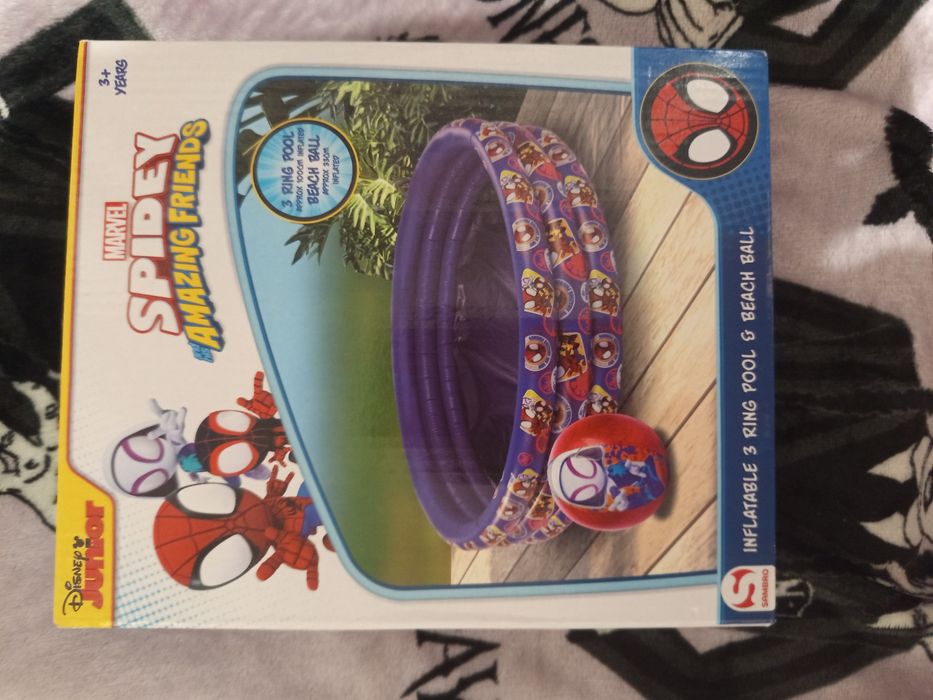 Basen i piłka nowe Spiderman 3+