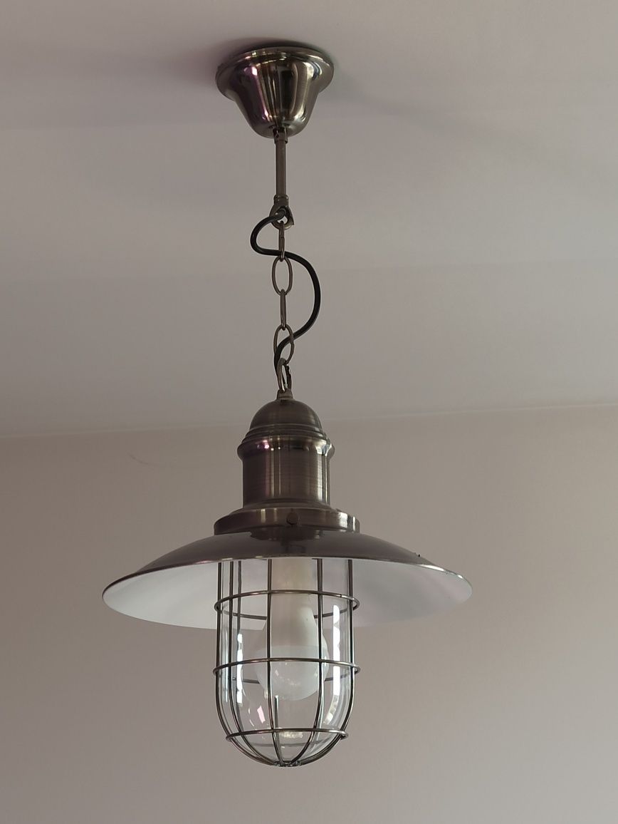 Lampa sufitowa - styl loftowy