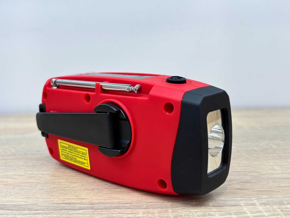 Radio-Powerbank-Latarka Crank Radio nieużywane