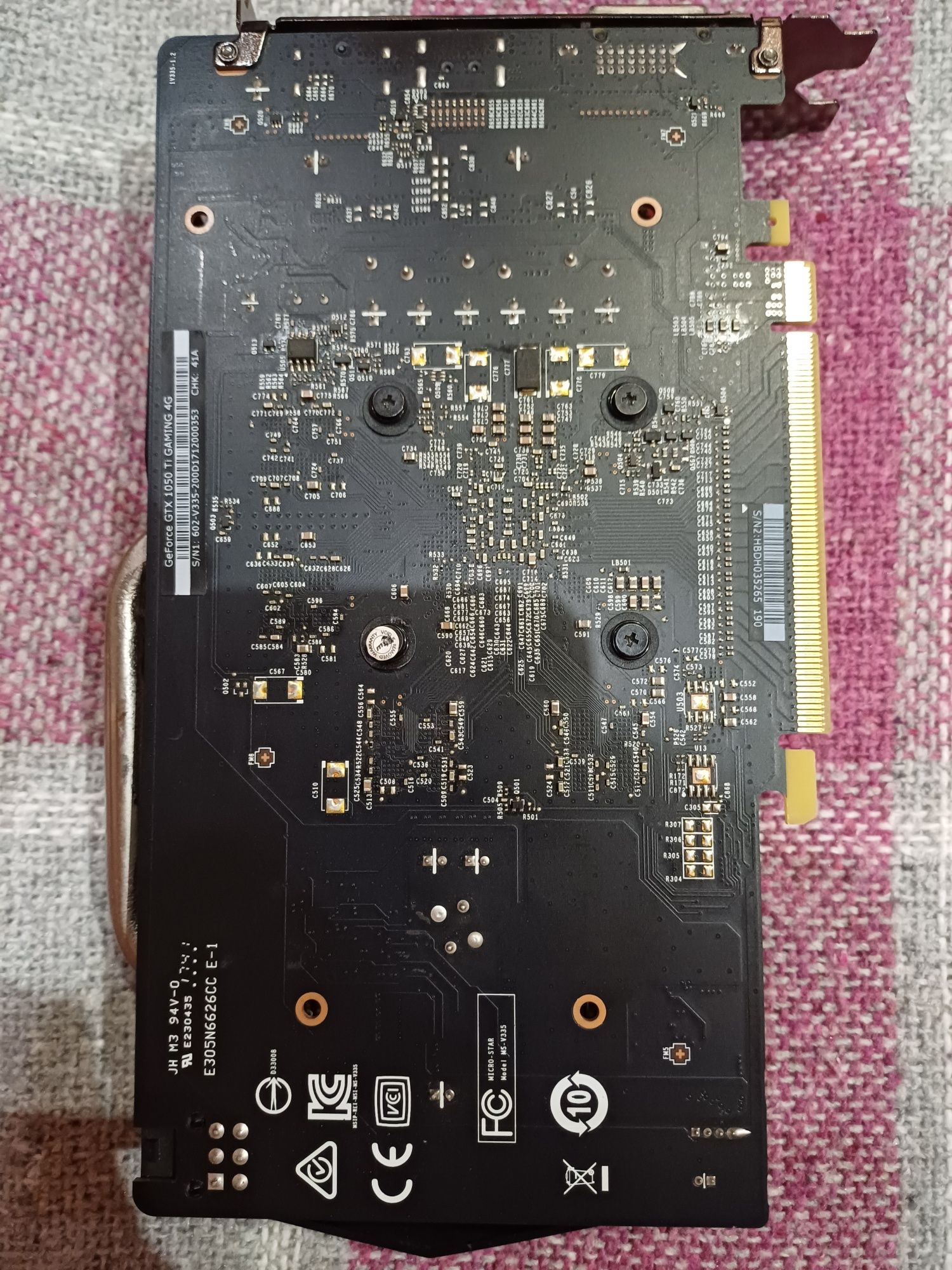 Відеокарта Gtx 1050 ti 4 Gb