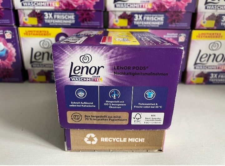 Lenor 150 sztuk kapsułki do prania kolorów z Niemiec PROMOCJA
