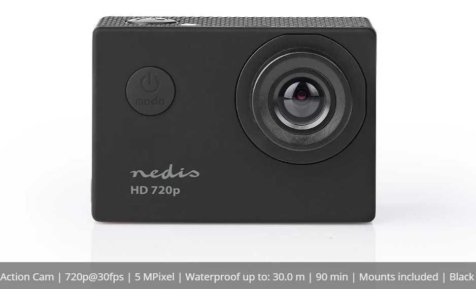 (NOVO) ACTION CAM Nedis + ofertas