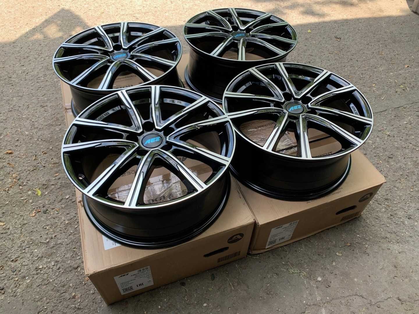 4x AEZ MONTREAL dark 7,5"x18" 5x114,3 ET 45 Kia Hyundai Toyota Nissan