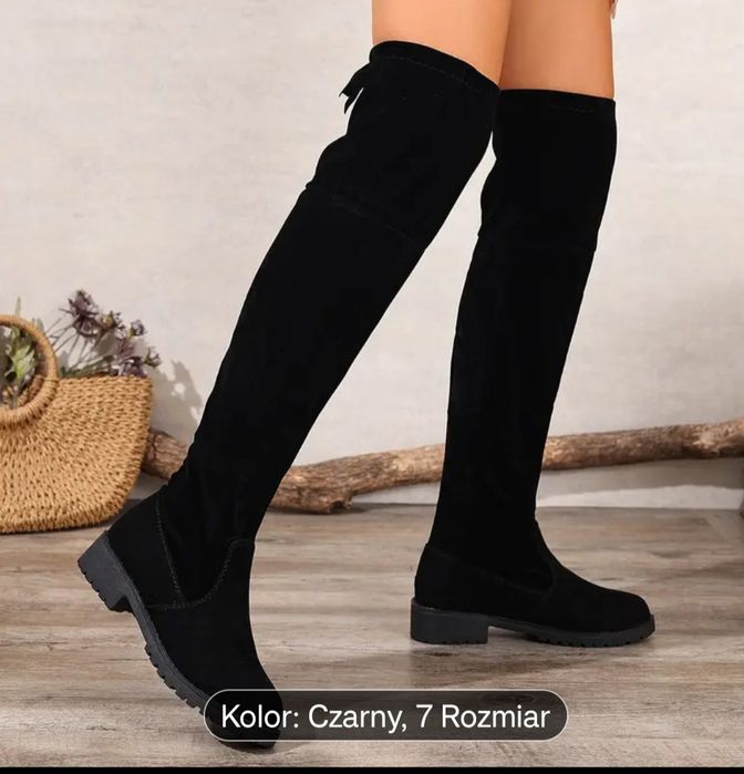 Kozaki damskie za kolano