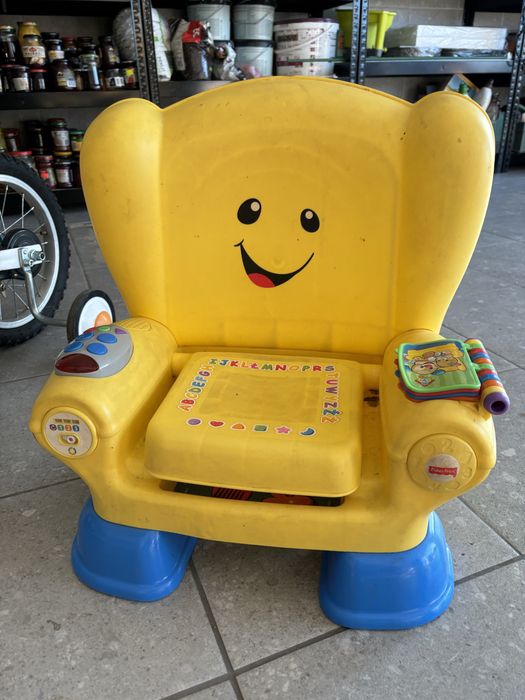 Krzesełko fisher price zabawka edukacyjna