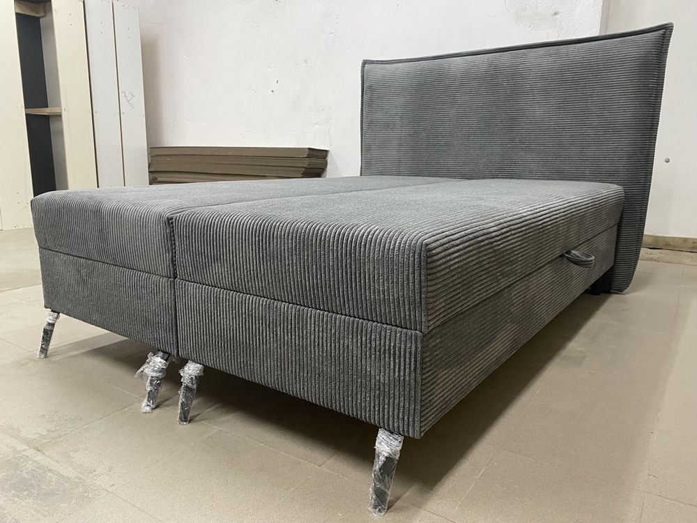 Łóżka na wymiar Kontynentalne tapicerowane producent tkaniny do wyboru