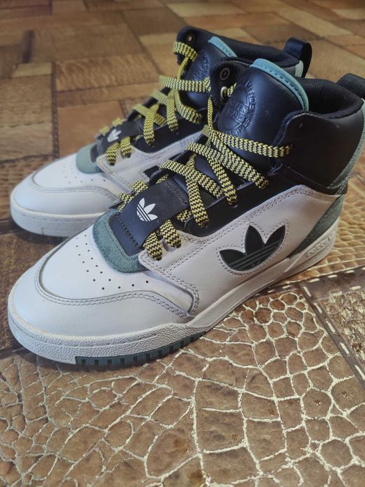 adidas originals Drop Step Xl 'Black Green Cream' GW6189