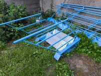 Schody metalowe magazynowe