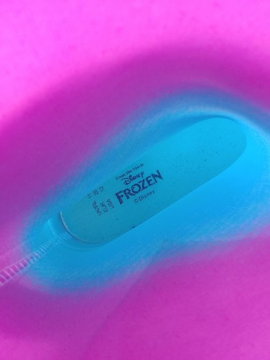 Botas de menina para a chuva da Frozen com luz