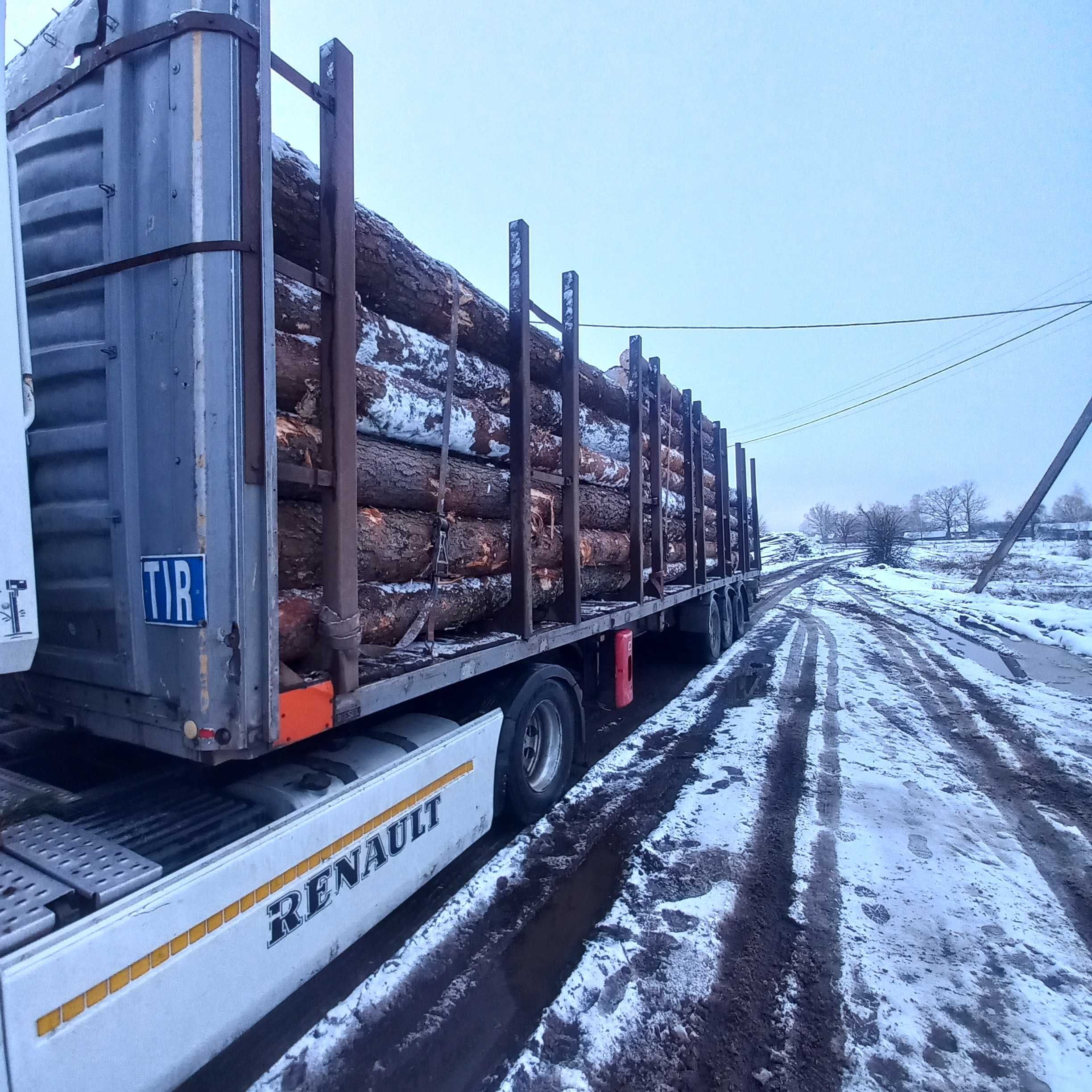 Послуги лісовоза сортиментовоза трубовоза