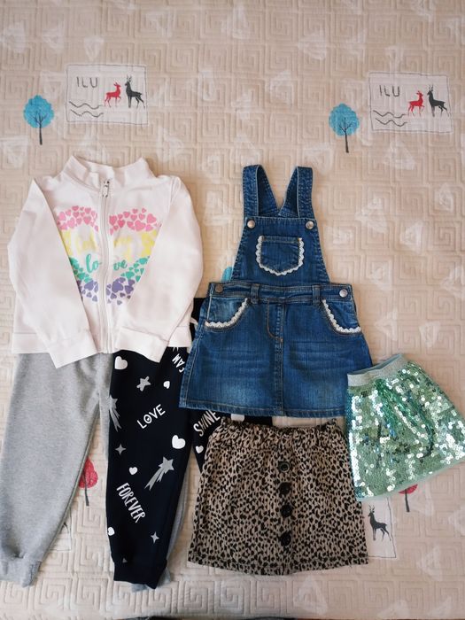 Одяг на 2-3 роки 86 р. Костюм, спідниця,сарафан.H&M, Primark, Topomini