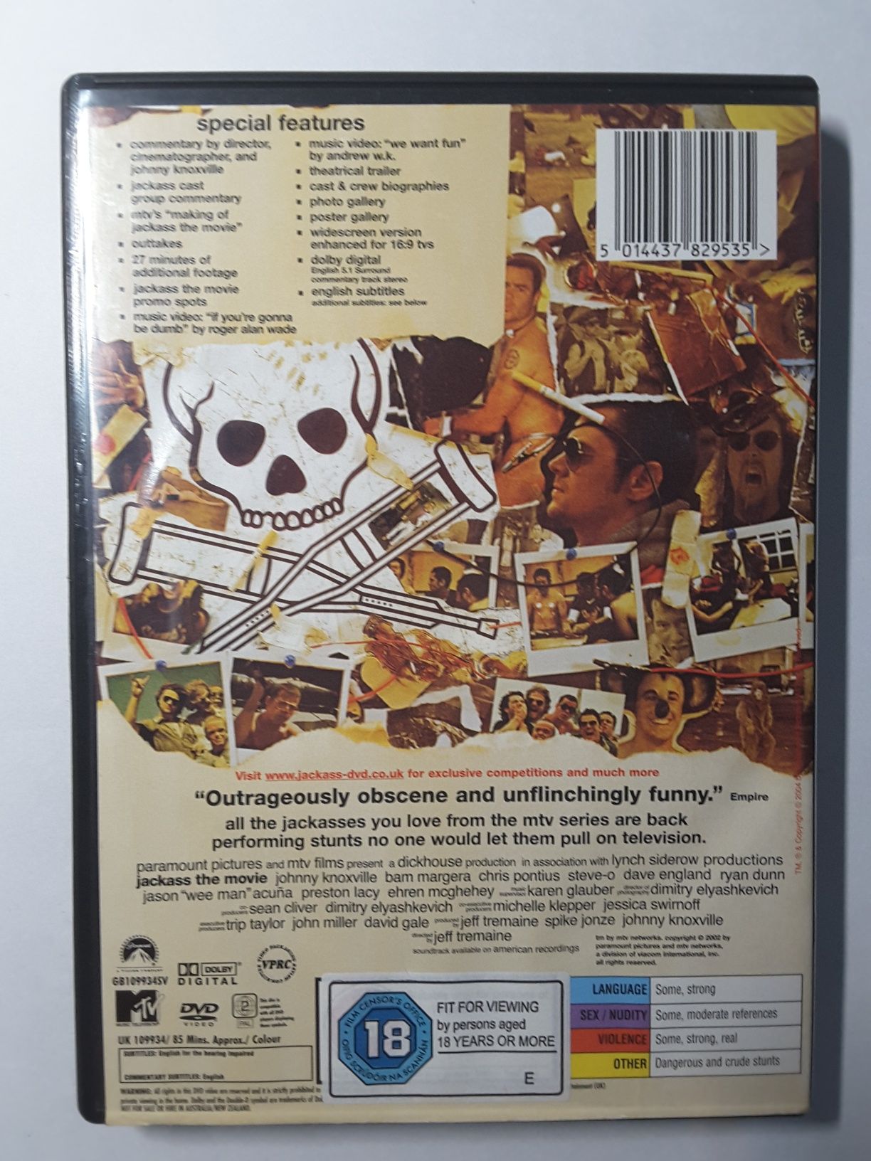 Jackass the movie Special Collector's Edition - DVD