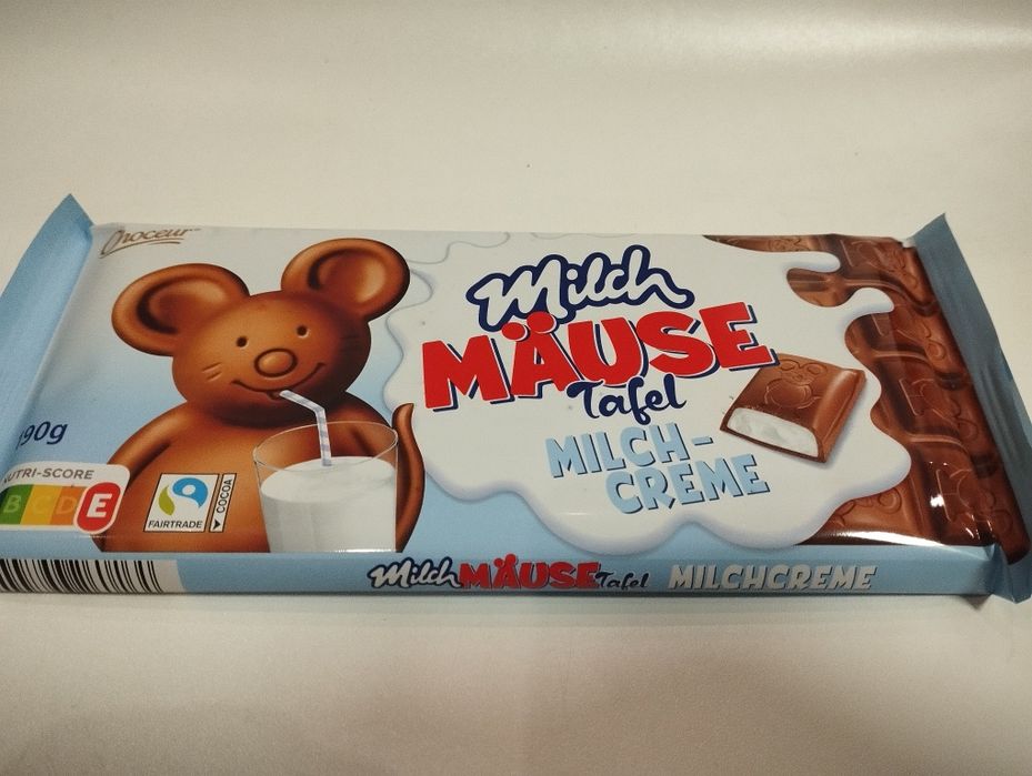 Czekolada myszka milch mause 190 g