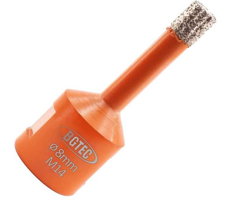 Otwornica diamentowa do gresu M14 średnica 8mm BGTEC