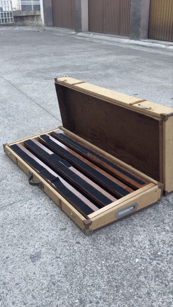 Pedalboard pedais guitarra baixo