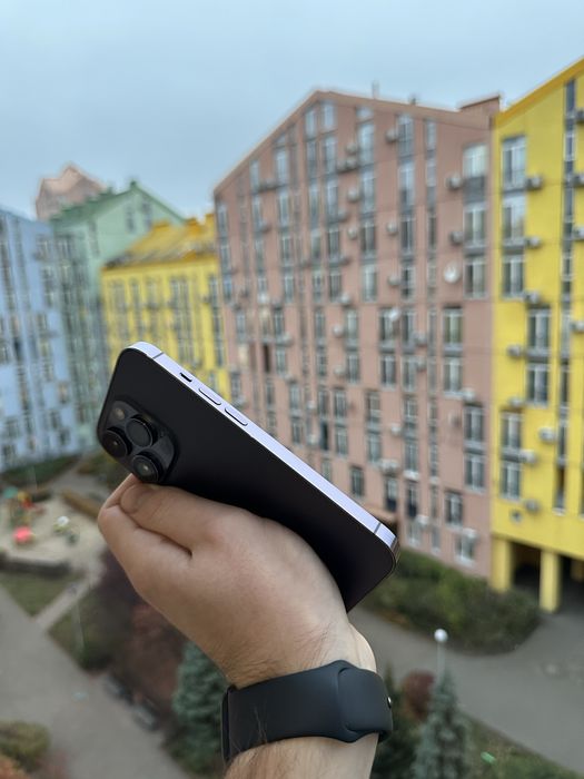 92% Аккум Идеал iPhone 14 Pro 256Gb Deep Purple Neverlock Айфон про