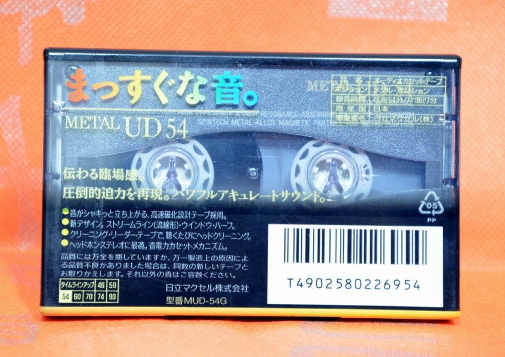 Аудио кассета Maxell Metal Nakamichi Lo-D SuperTape металл касета