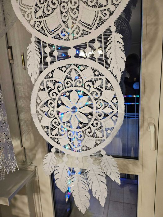 Panele okienne 45 x 140 cm łapacz snów dekoracja okno 2 sztuki