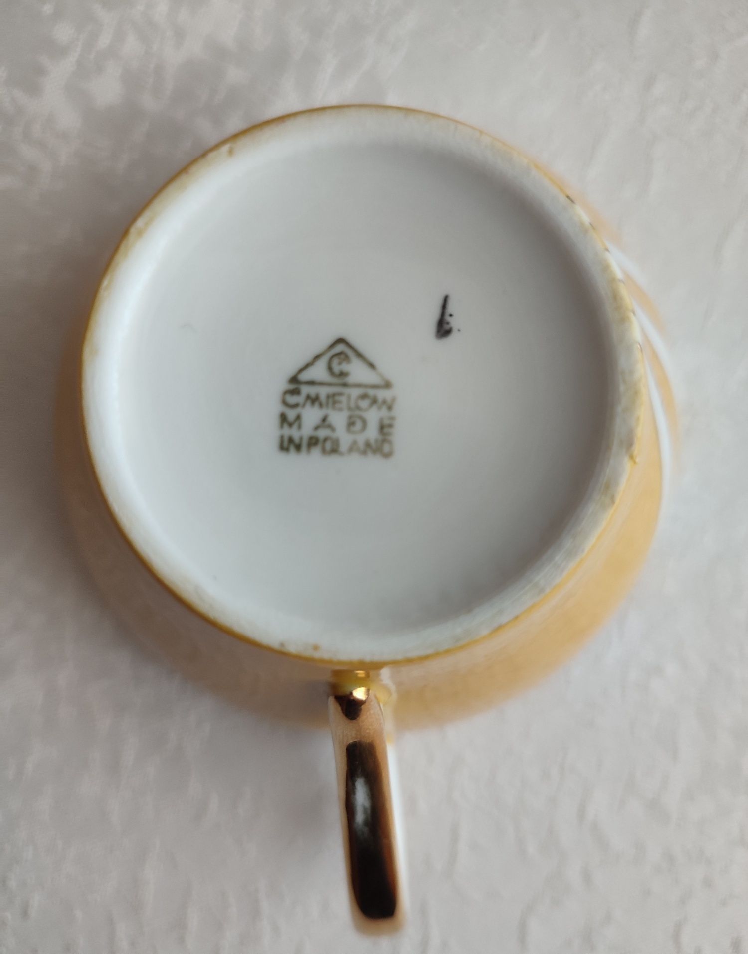 Porcelana Ćmielów zestaw kawowy 6 szt.