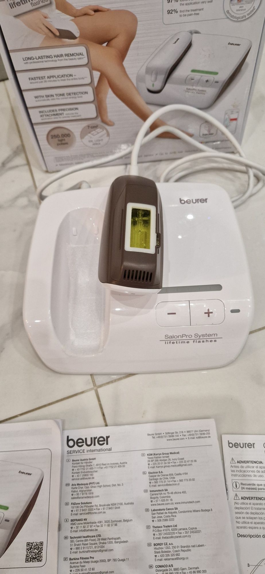 Depilator Beurer IPL 10000+ SalonPro System