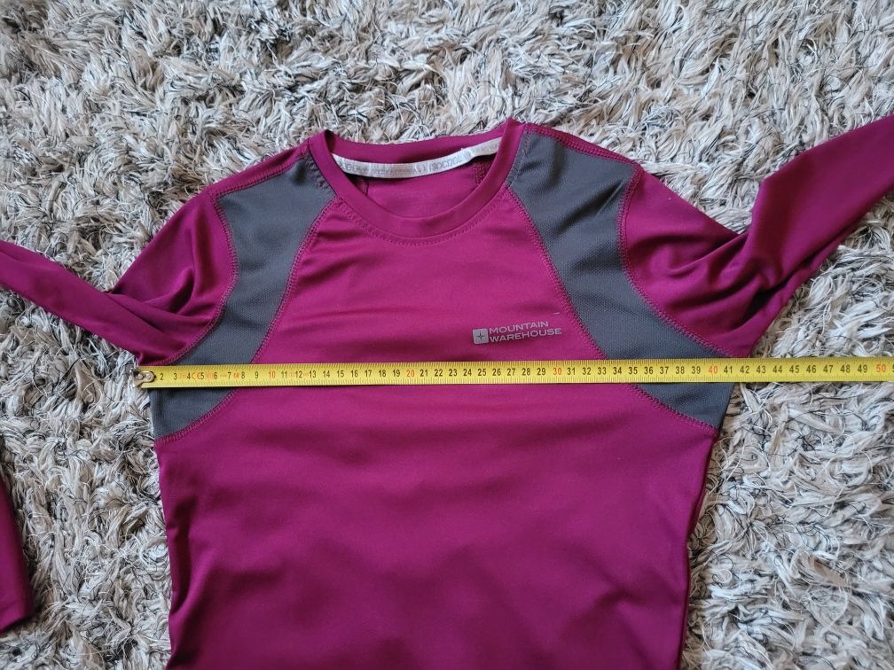 T-shirt damski sportowy do biegania lub na rower