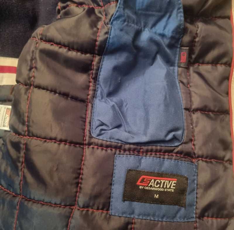 Kurtka męska r. M L XL granatowa górska przeciwdeszczowa