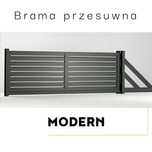 Bramy brama ogrodzeniowa przesuwna Aluminiowa Malowana proszkow RAL