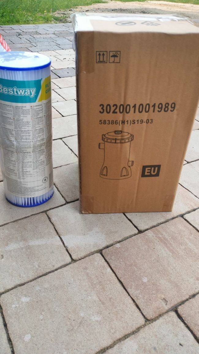 Pompa basenowa plus filtry