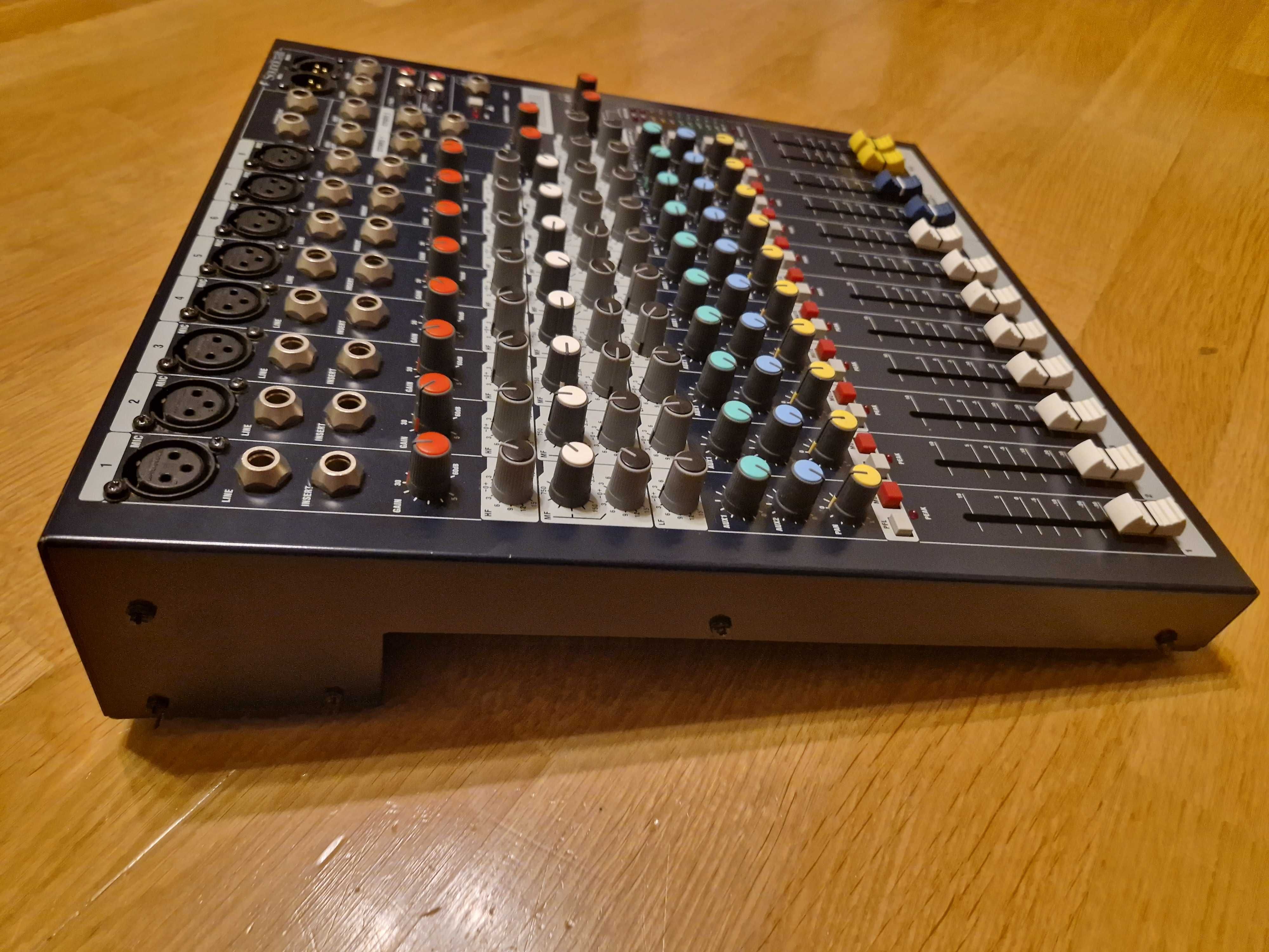 Mikser audio 8-kanałowy SOUNDCRAFT EPM8