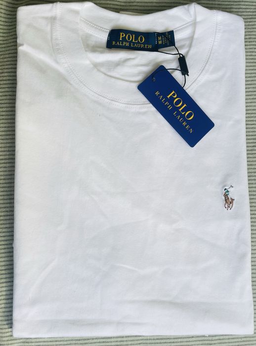 T-shirt branca Ralph Lauren
