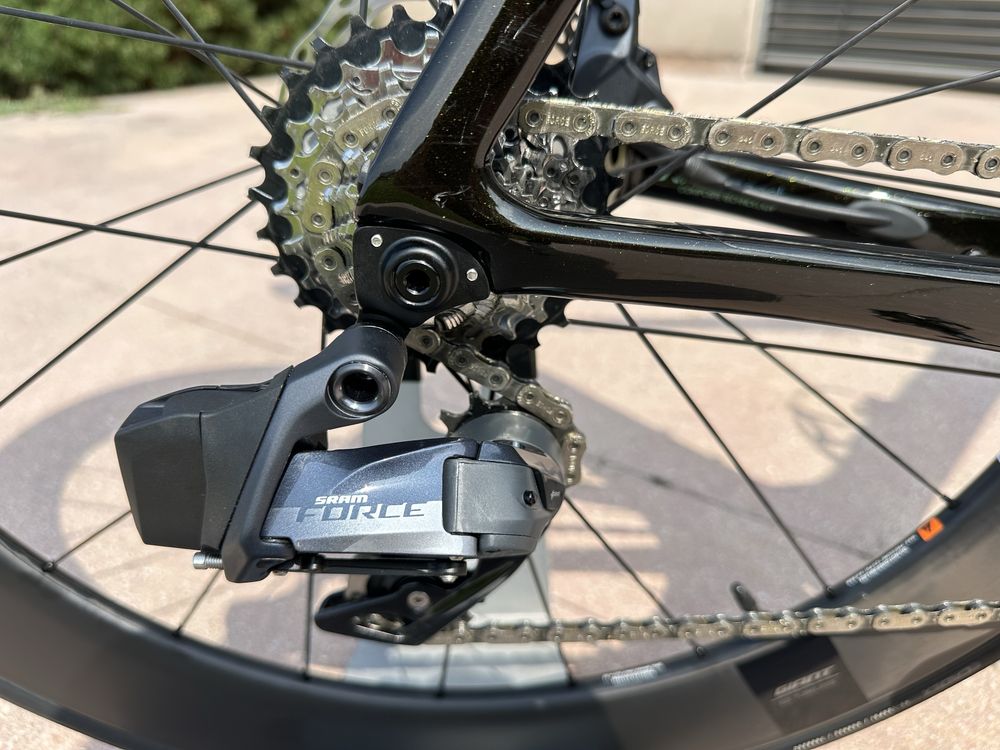 Giant propel pro 0 Sram Force, pomiar mocy