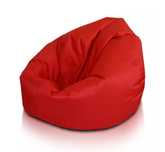 Fotel pufa xxl red