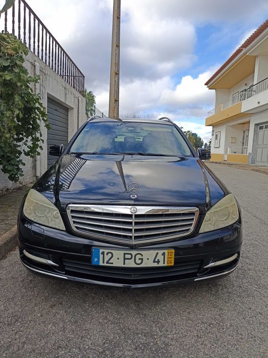 Mercedes C200, diesel, 190cv, preta, 2010