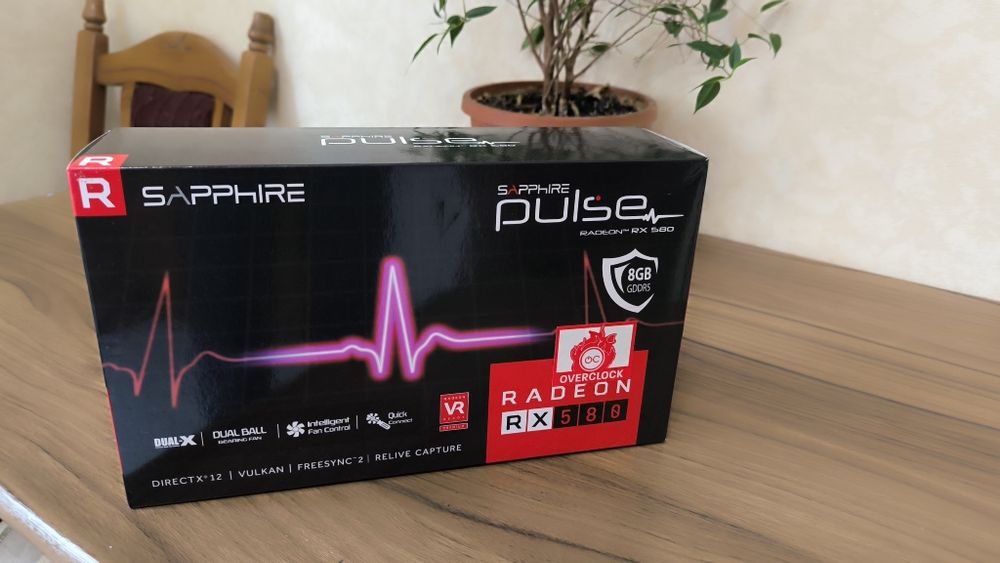 Відеокарта Sapphire Radeon RX 580 PULSE OC 8192MB (11265-05-20G)
