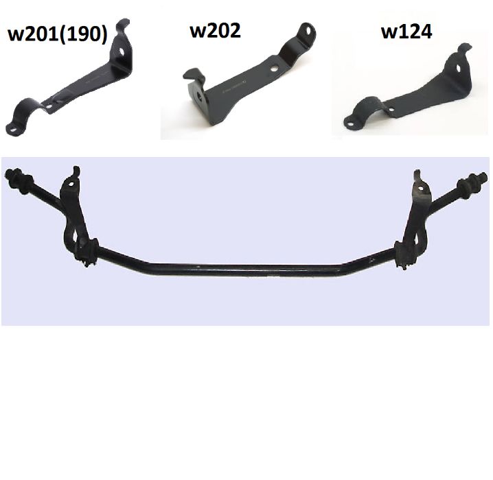 Втулка стабілізатора/стабилизатор кронштейн мерседес w124/210/203/202