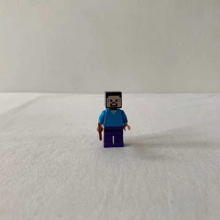 Lego Minecraft MIN009: Steve - Dark Purple Legs | Minifigurka