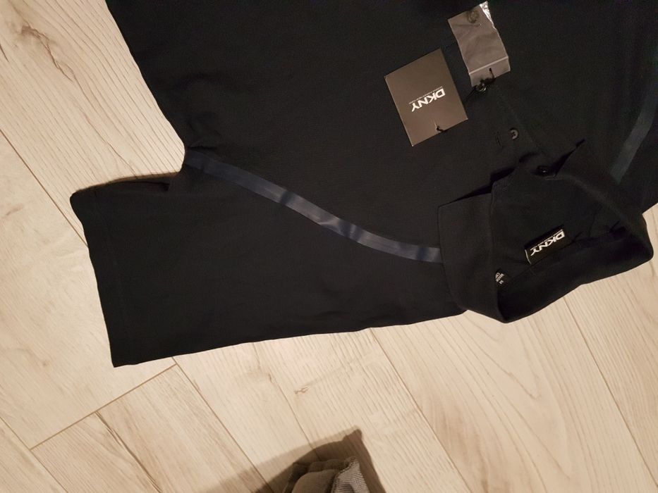 Koszulka polo nowa DKNY granatowa, r. M/L